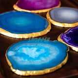 Agate Geode Coaster Mold Irregular Wave Coaster Silicon Mold for Resin Arts and Crafts