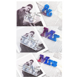 Wedding Anniversary Couples Mr and Mrs Silicon Mold