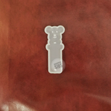 1pc. Bookmark Silicon Mold • Rectangle, Bunny, Cat, Bear, Paw
