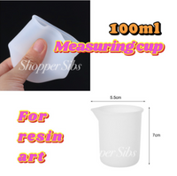 100ML Silicon Measuring Cup for Resin Arts and Crafts