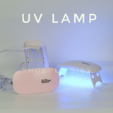 Small UV Lamp 6watts for UV Resin or UV Gel Nail Lamp (Random color)